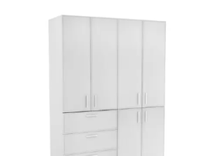 RED APPLE紅蘋果W Series T9915N-B51-16 六門三櫃桶衣櫃1600W x 600D x 2160Hmm